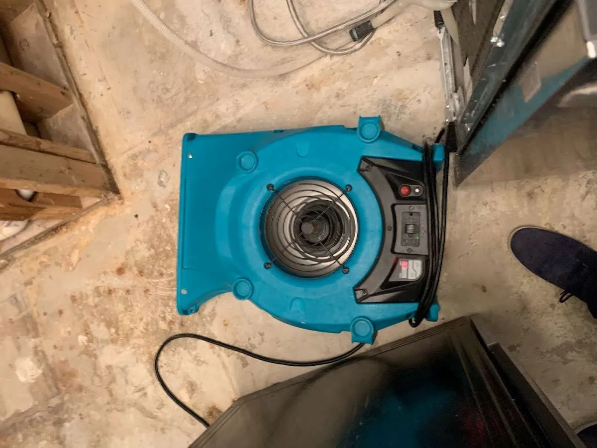 Air mover drying equipment for Mold Remediation & Removal in Plaquemine
